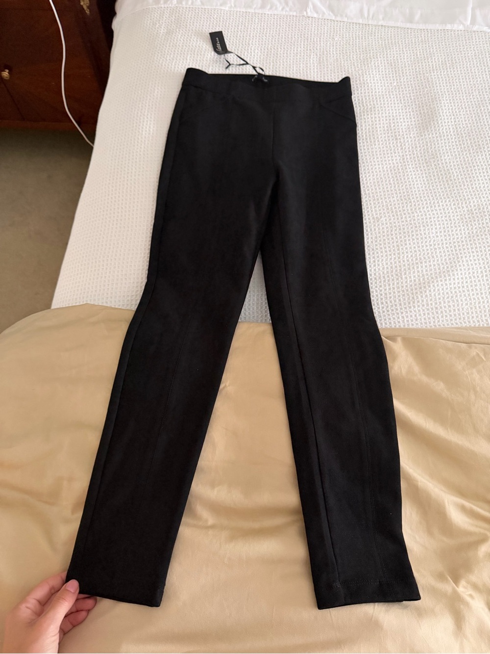 🗽Chocolate Black Ponte Leggings